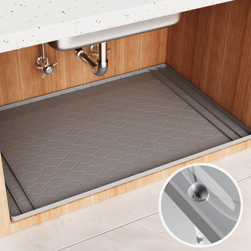 Home Essentials Bathroom Storage - Силиконовый коврик под раковину, кухонные принадлежности