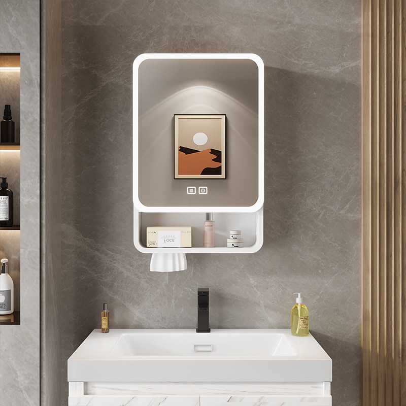 Home Bathroom Organizer - Органайзер-зеркало для ванной комнаты, шкафчик для