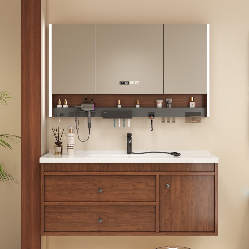 Home Bathroom Vanity Combo - Белый напольный шкаф для ванной комнаты/гостиной