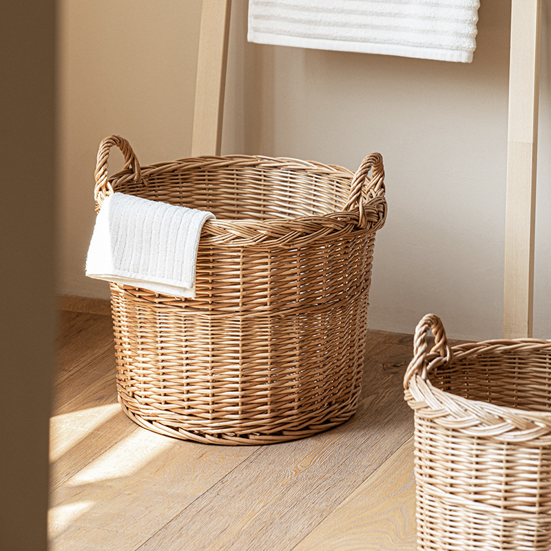 Плетеная корзина для белья с р – обзор и цена Home Essentials Bathroom Storage