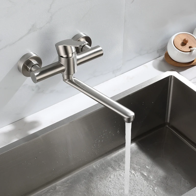 Кухонный смеситель настенный,  – обзор и цена Basin Mixer Tap