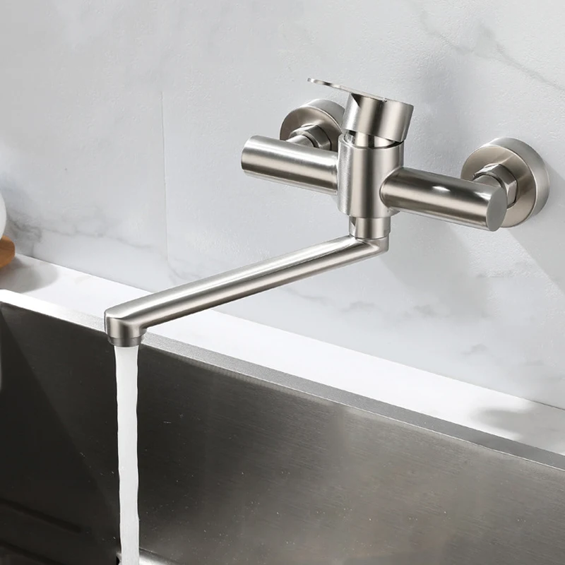 Кухонный смеситель настенный,  – обзор и цена Basin Mixer Tap