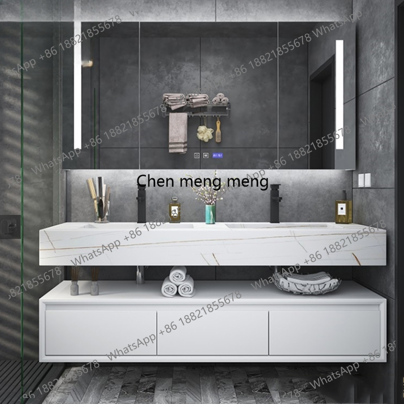 Черный шкаф-органайзер для ван – обзор и цена Home Bathroom Vanity Combo