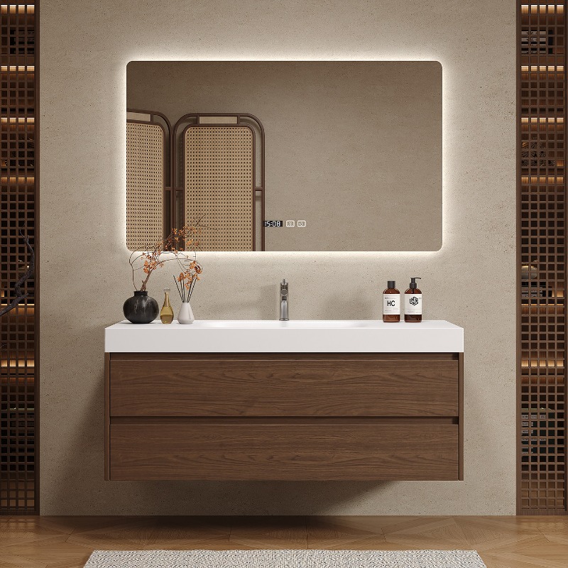 Деревянные перегородки для ван – обзор и цена Home Bathroom Vanity Combo
