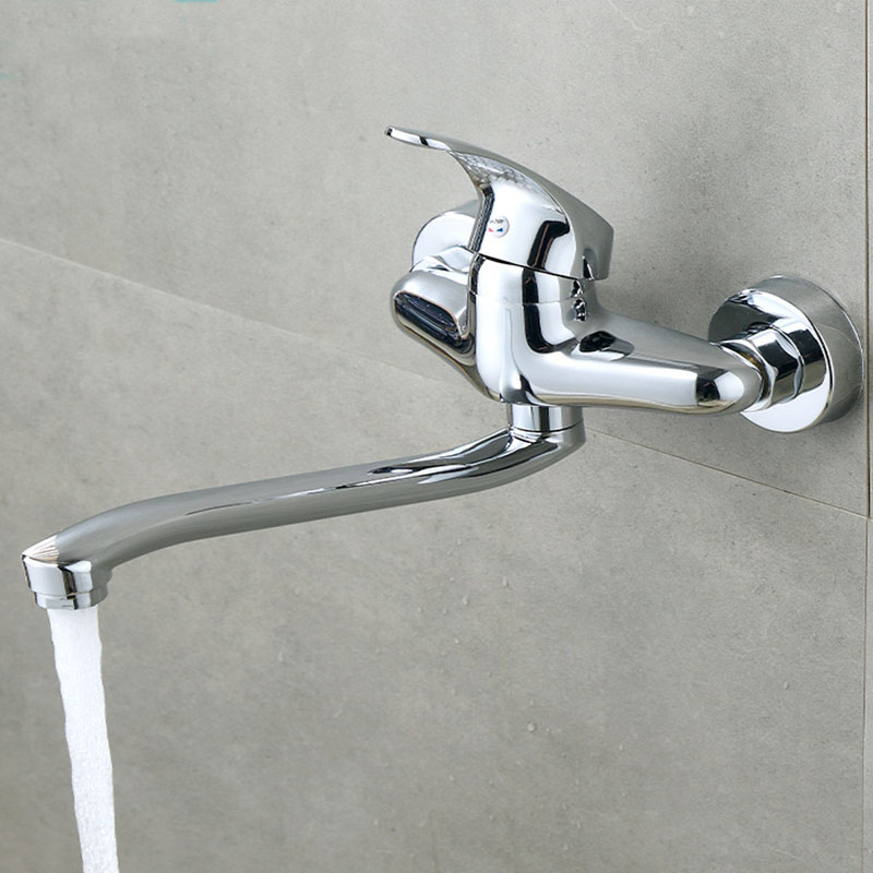 Настенный кухонный смеситель с – обзор и цена Basin Mixer Tap