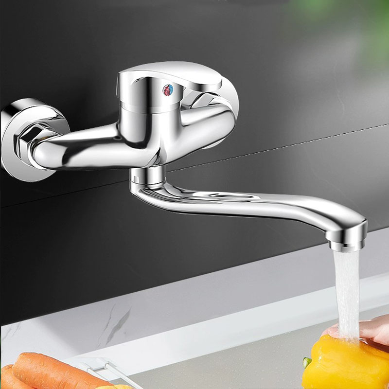Настенный кухонный смеситель с – обзор и цена Basin Mixer Tap