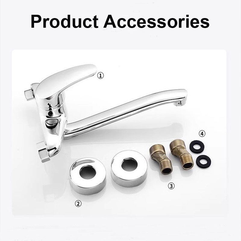 Настенный кухонный смеситель с – обзор и цена Basin Mixer Tap