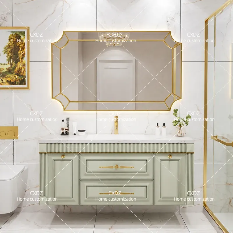 Тумба для ванной из американск – обзор и цена Home Bathroom Vanity Combo
