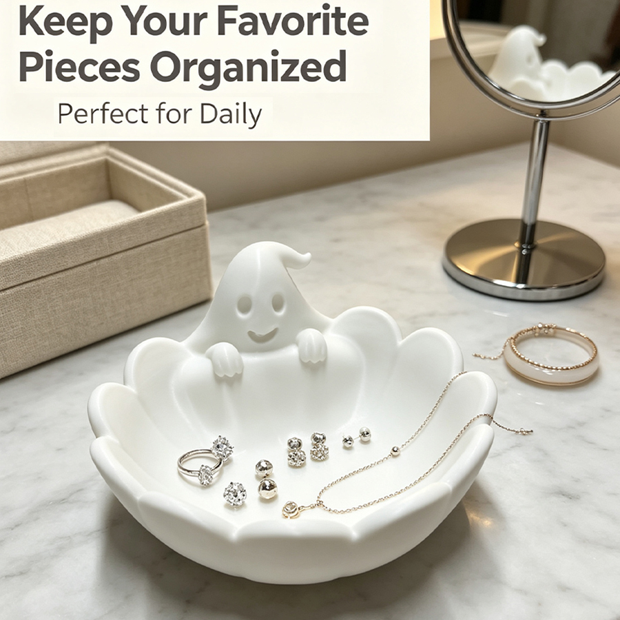 Матовый белый 3D-поднос для ук – обзор и цена Home Essentials Bathroom Storage